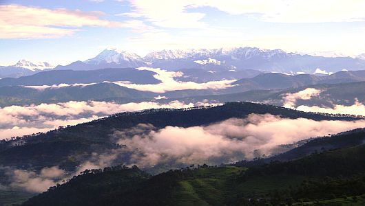 Peaceful  Hills with Corbett